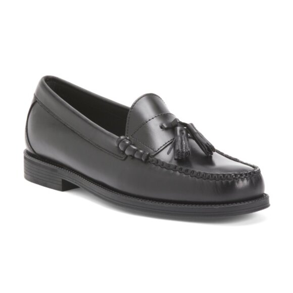 GH BASS Men's Leather Lennox Easy Weejun Loafers - Picture 1 of 2